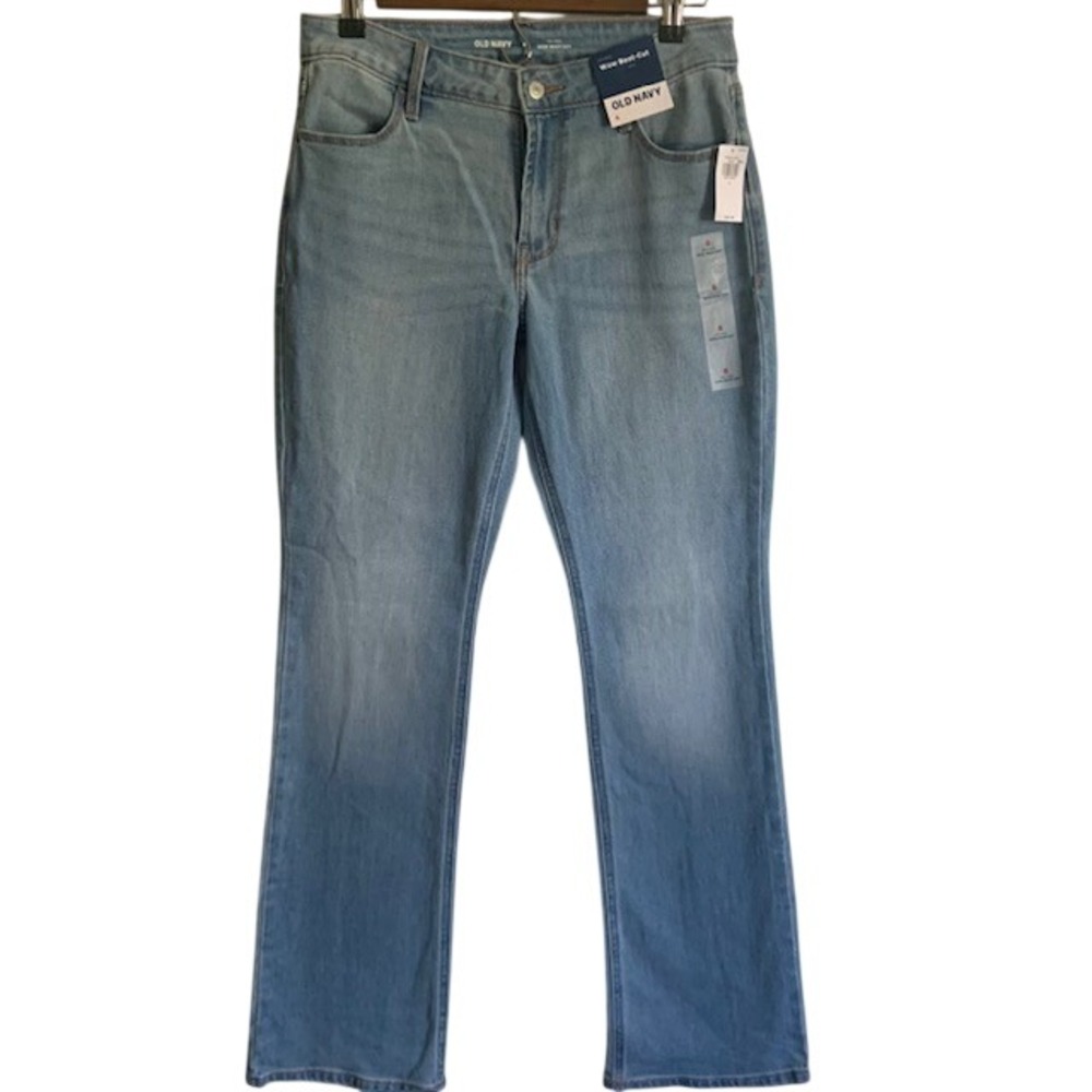 NWT Old Navy Wow Boot Cut Jeans 6 Coastal Cowgirl Western Casual Stretch Denim